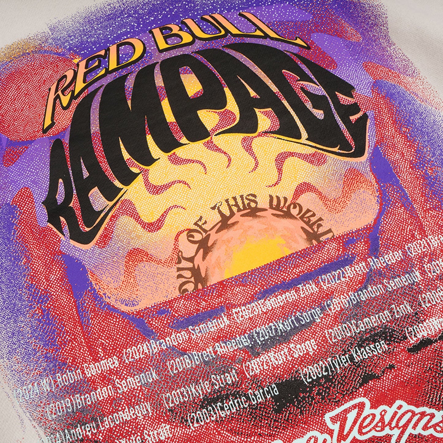 Pullover Hoodie Troy Lee Designs X Redbull Rampage Valley of Gods Bone