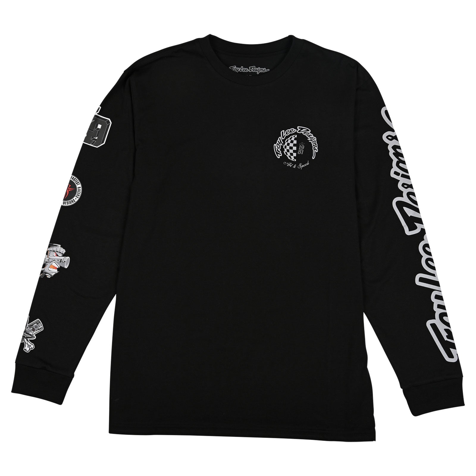 Long Sleeve Tee Worldwide Black – Troy Lee Designs UK