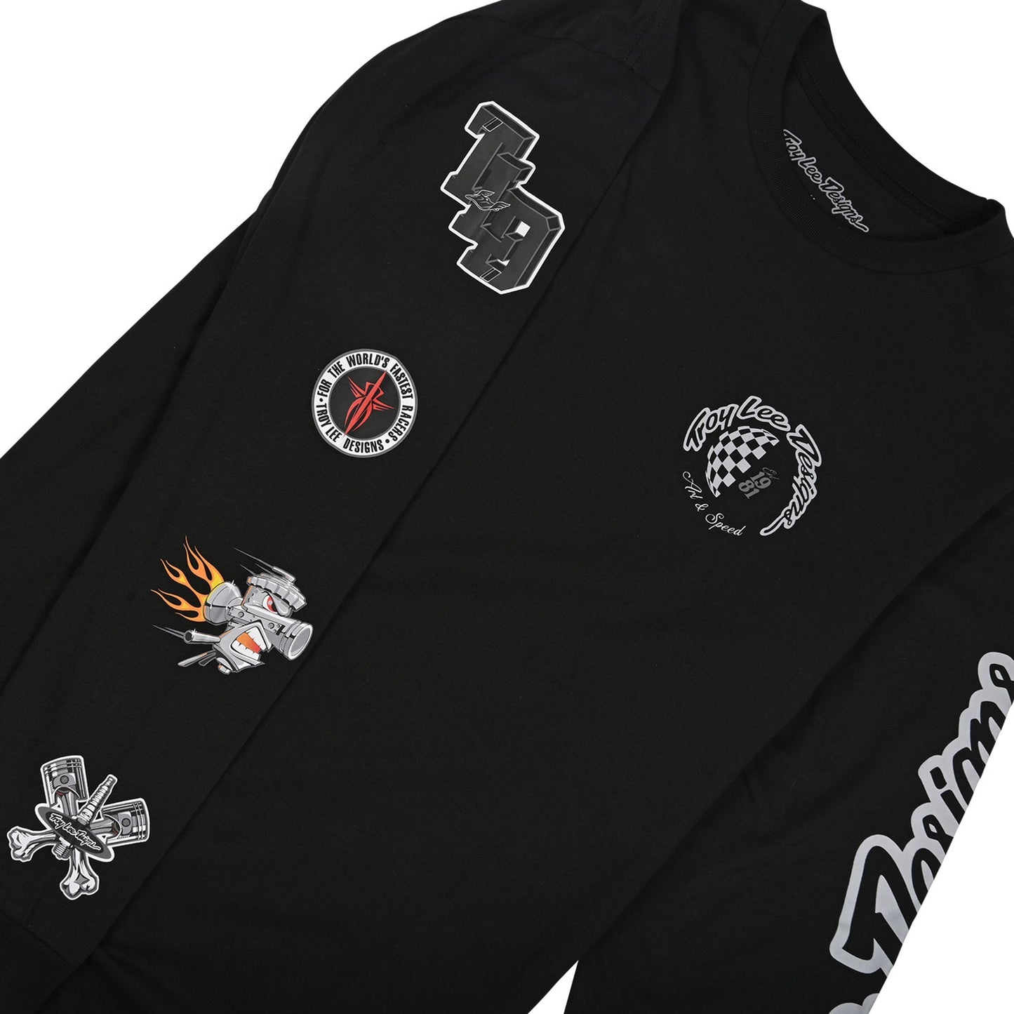 TLD Long Sleeve Tee Worldwide Black