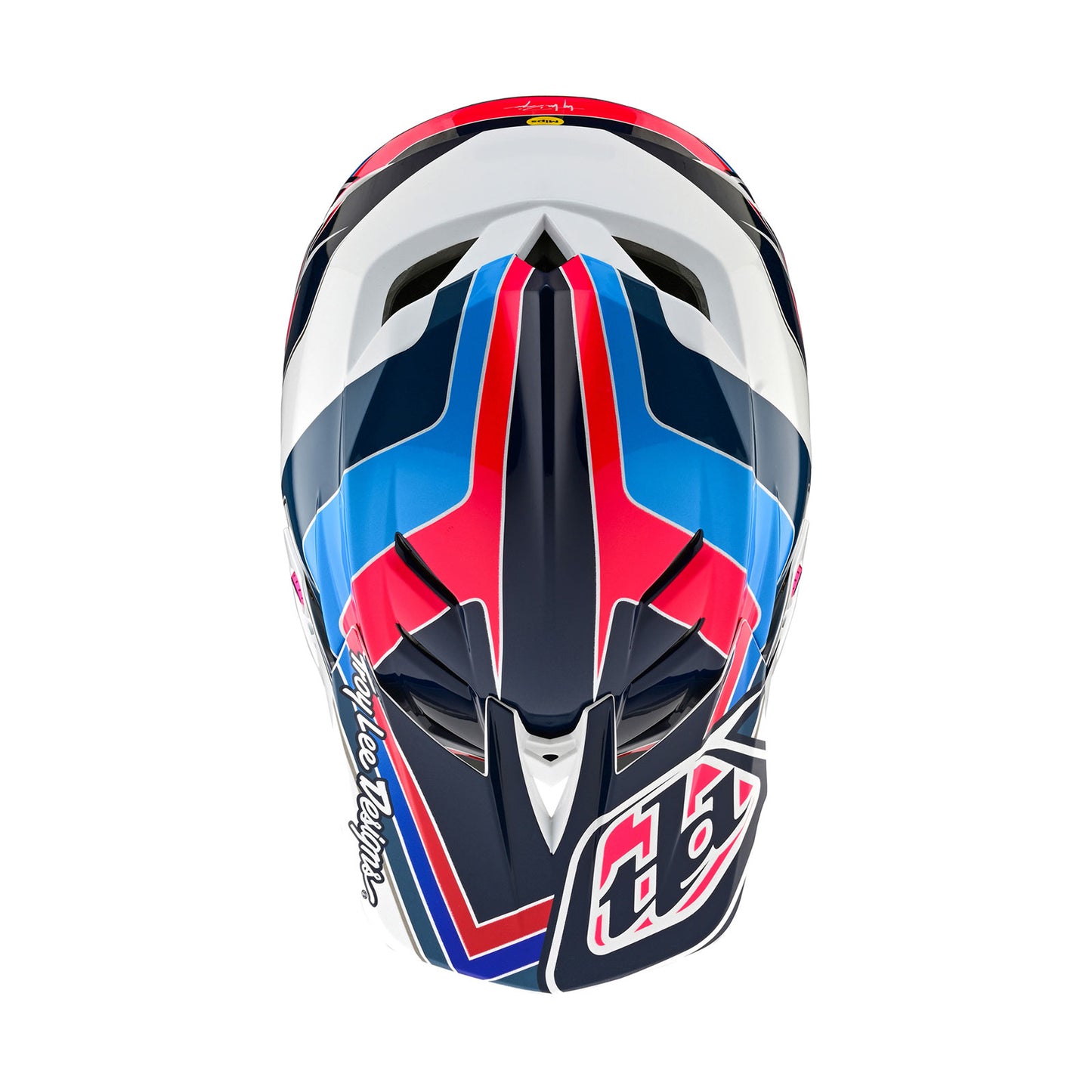 D4 Polyacrylite Helmet W/MIPS Block Blue / White