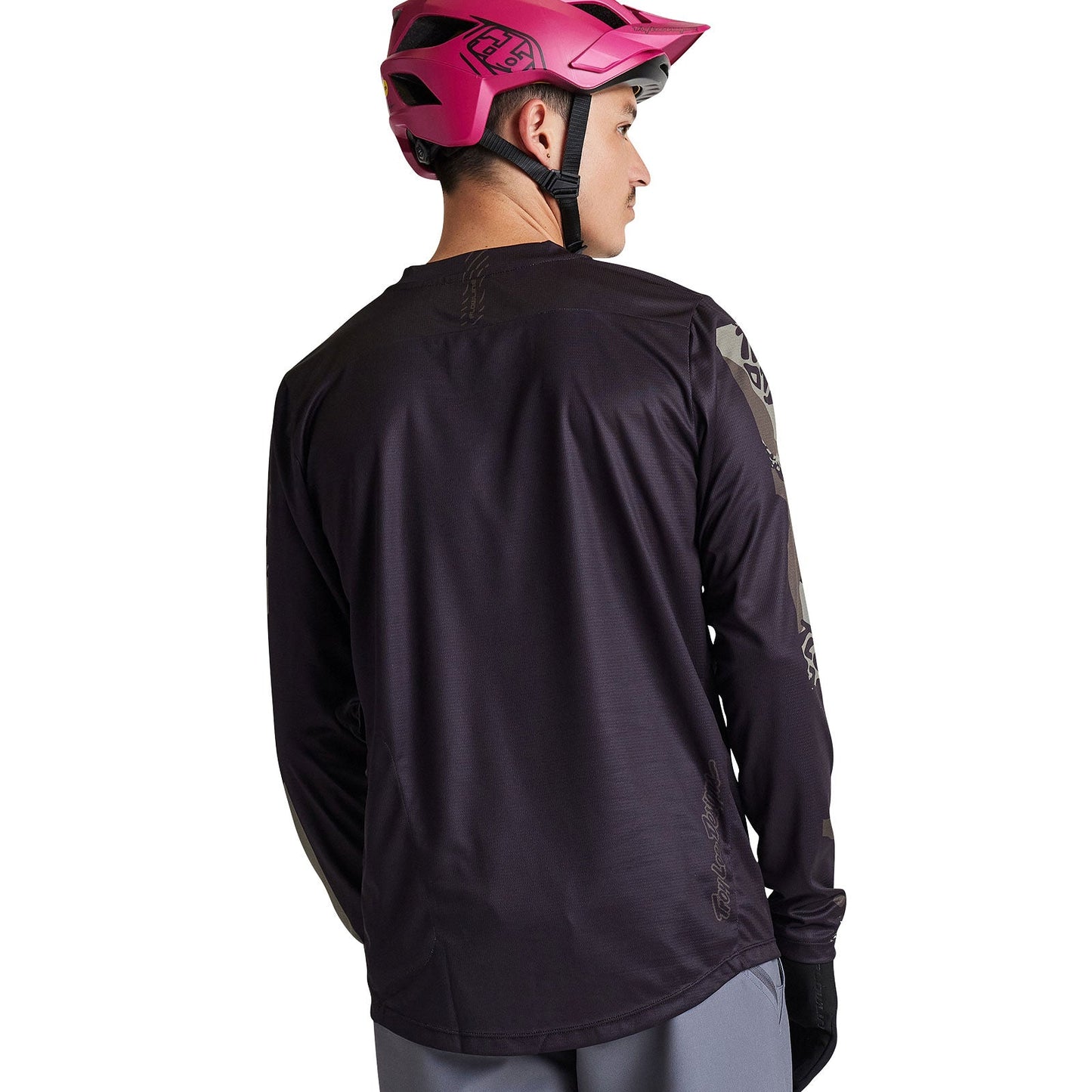 Troy Lee Flowline LS Jersey Confined Black