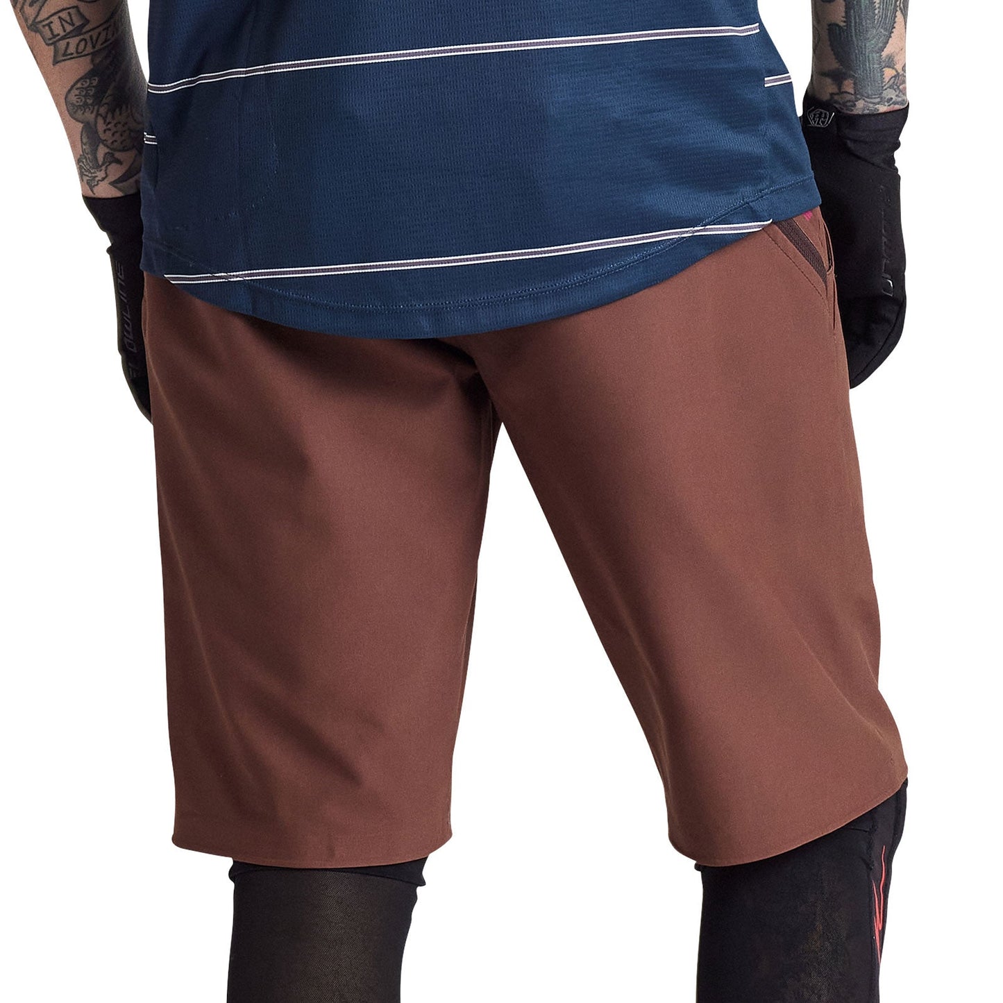 Troy Lee Flowline Superlyte Short Mono Chocolate