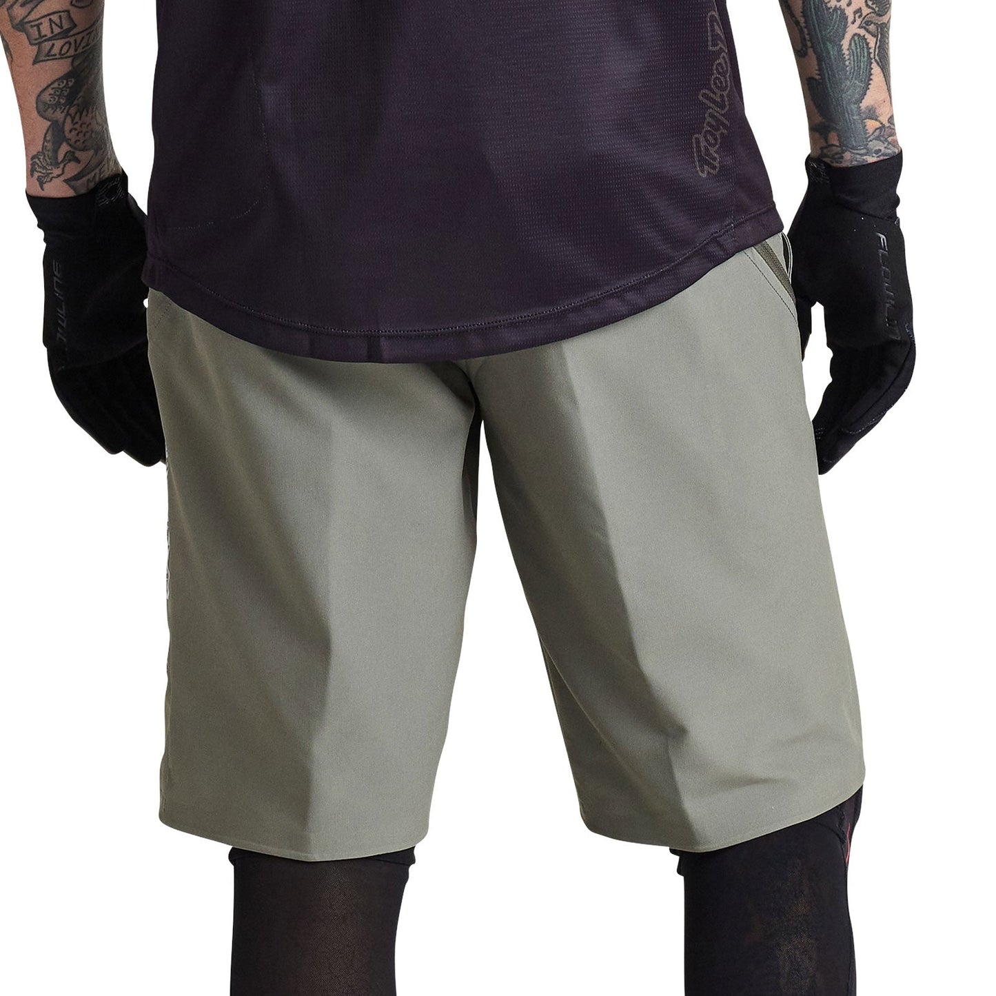 Troy Lee Flowline Superlyte Short Mono Olive
