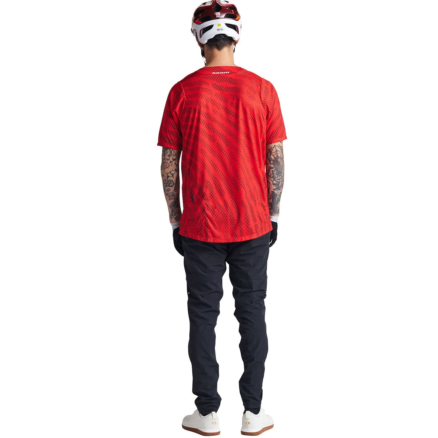 Troy Lee Skyline Air SS Jersey SRAM Roots Fiery Red