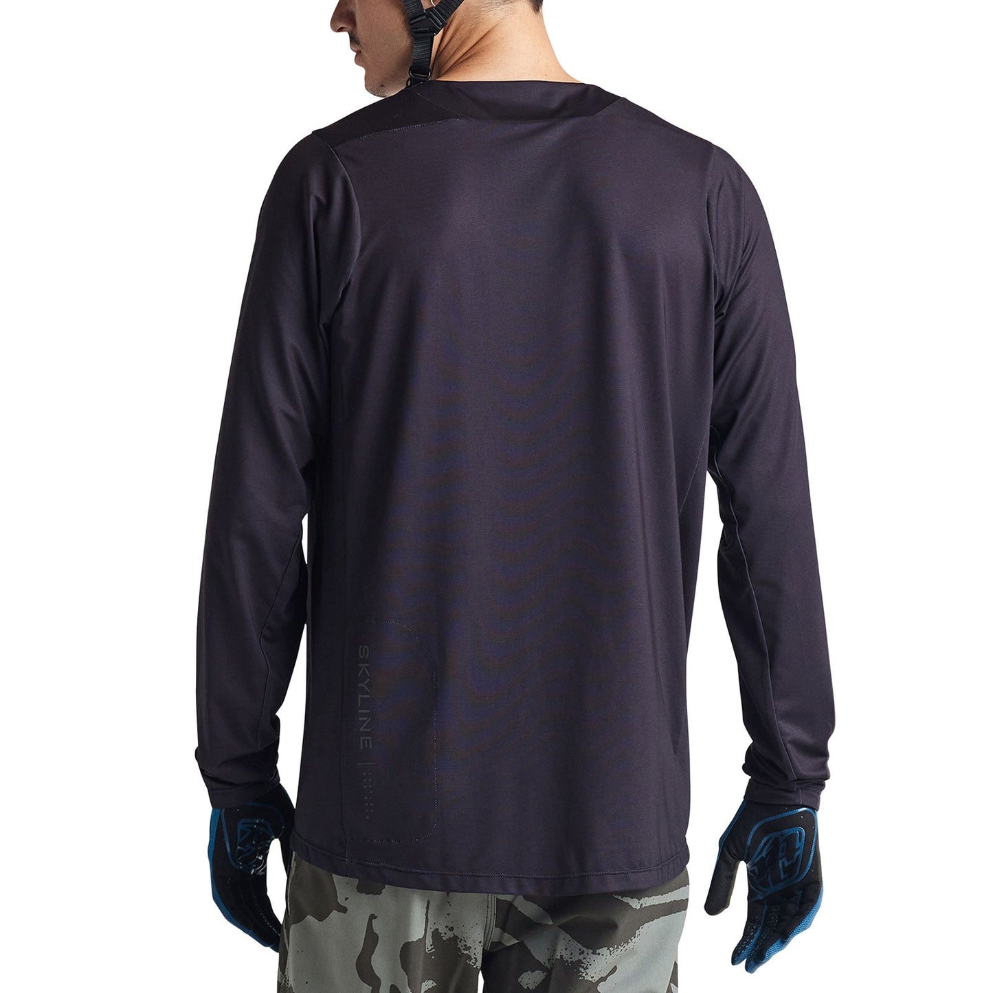 Troy Lee Skyline LS Jersey Mono Black