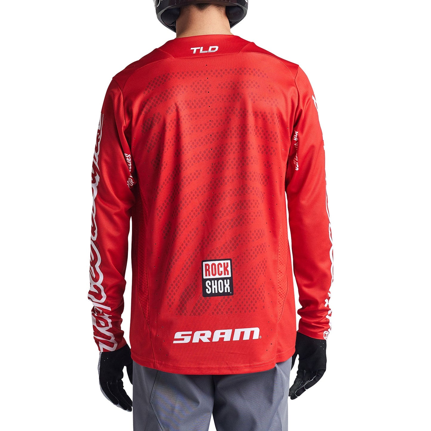 Troy Lee Sprint Jersey SRAM Shifted Fiery Red