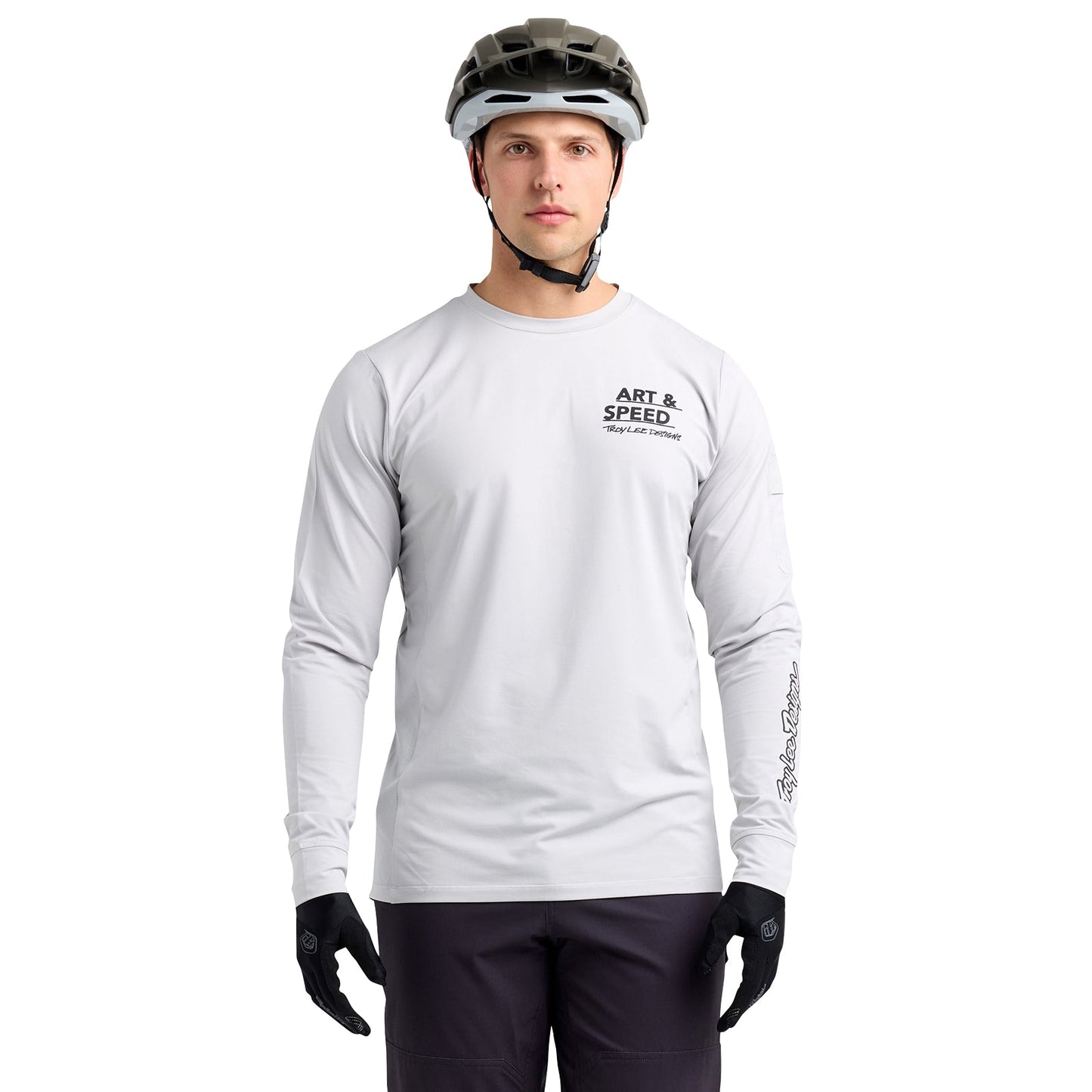 TLD Ruckus Long Sleeve Ride Tee Art And Speed Mist