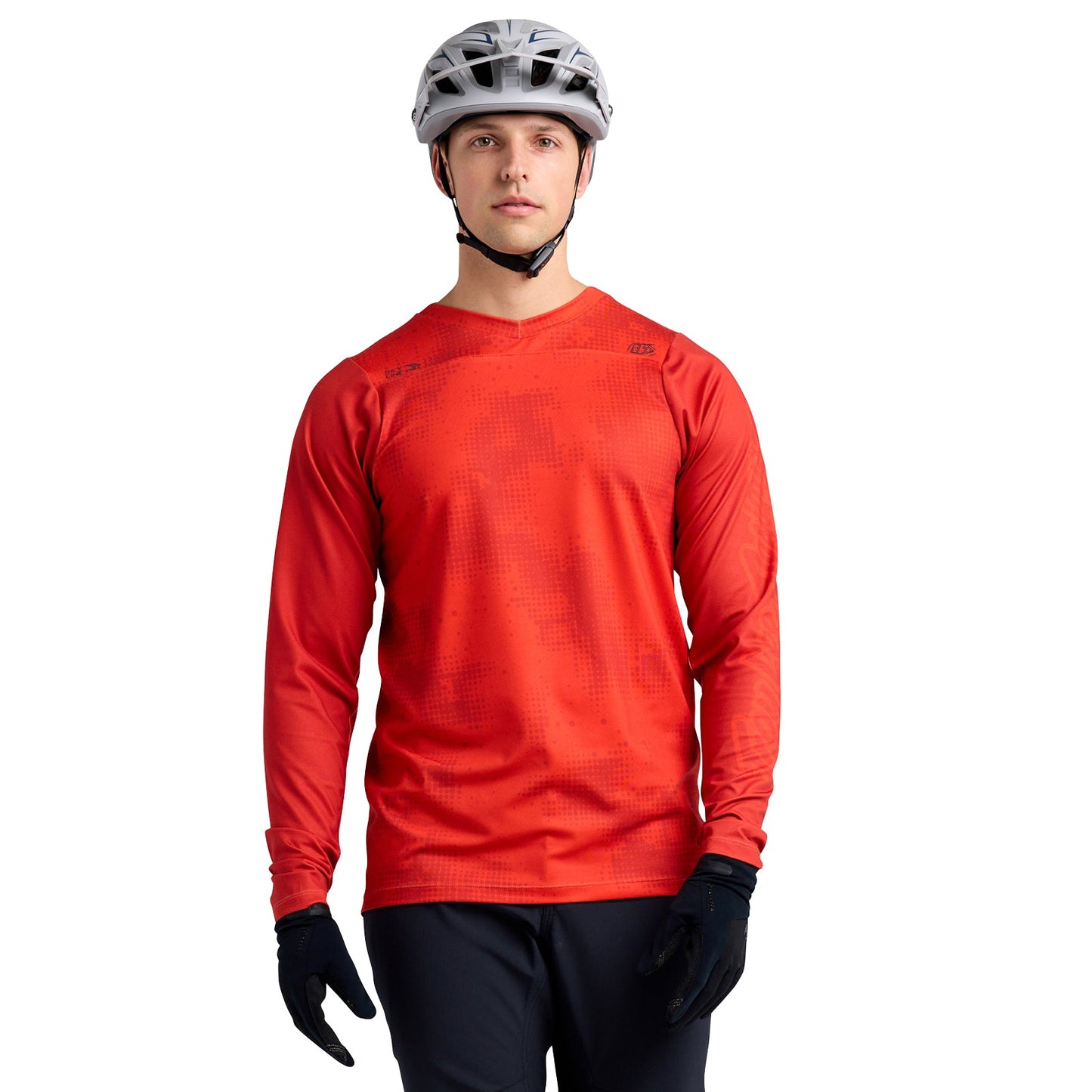 TLD Skyline Chill Jersey Scattered Fire Orange