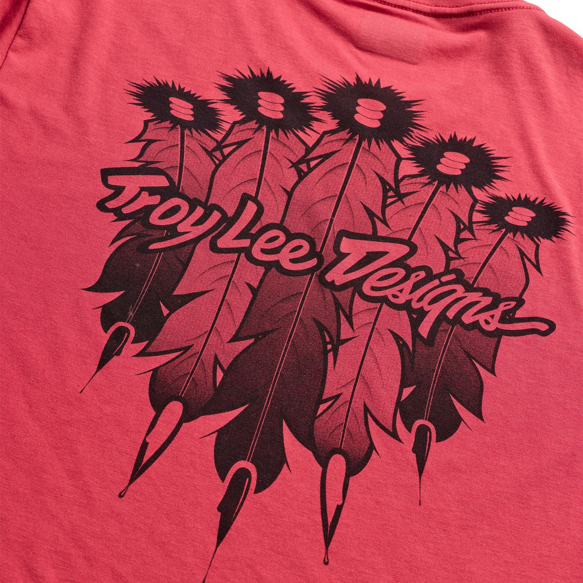 Skyline Ride SS Tee Feathered Ember Red