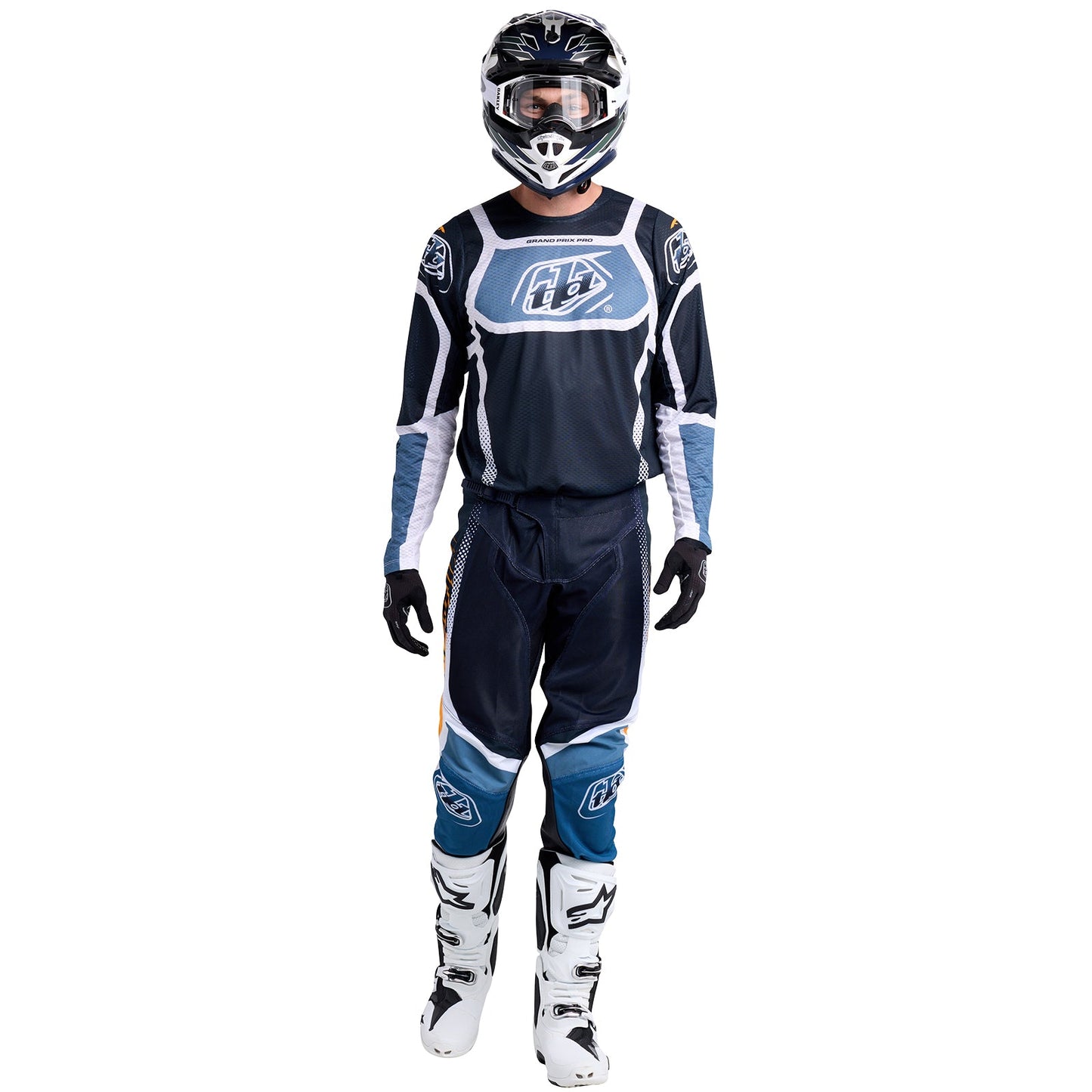 TLD GP Pro Air Jersey Bands Dark Navy