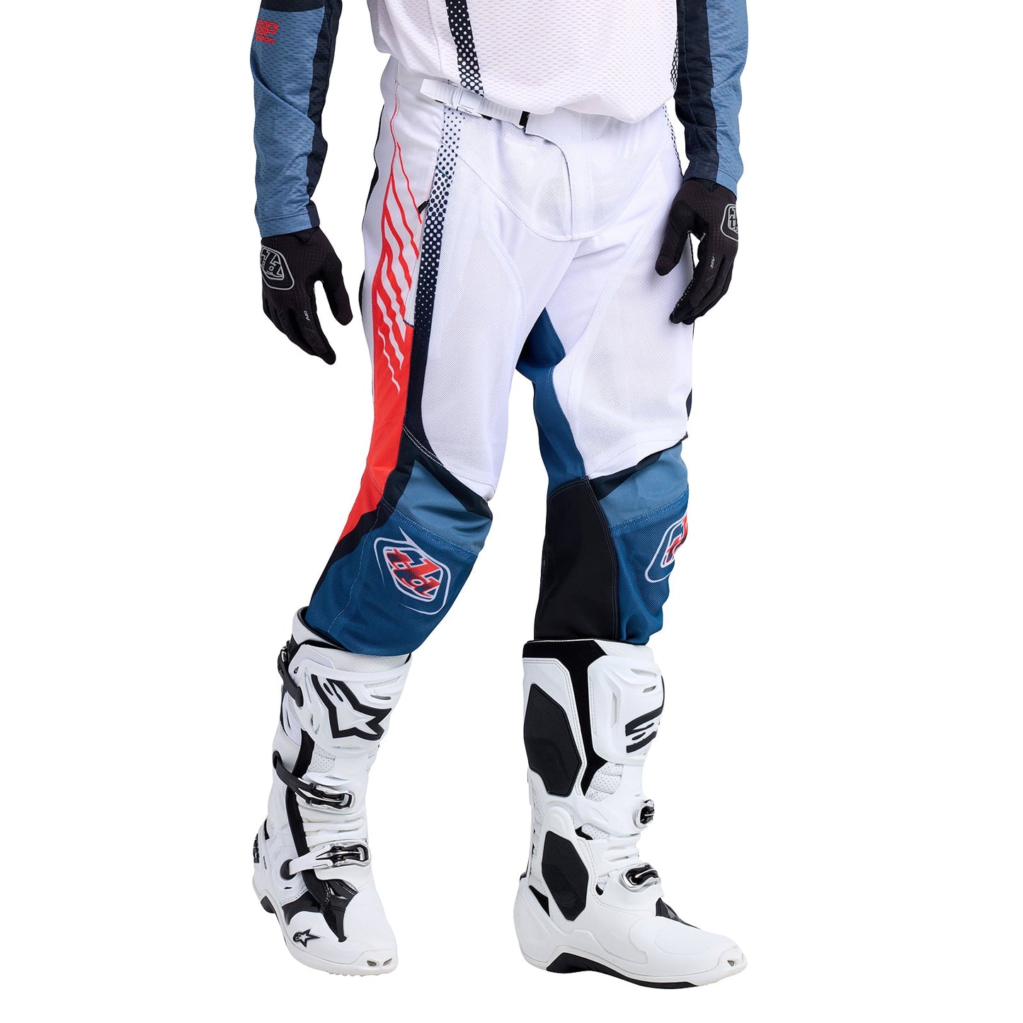 TLD GP Pro Air Pant Bands White / Indigo