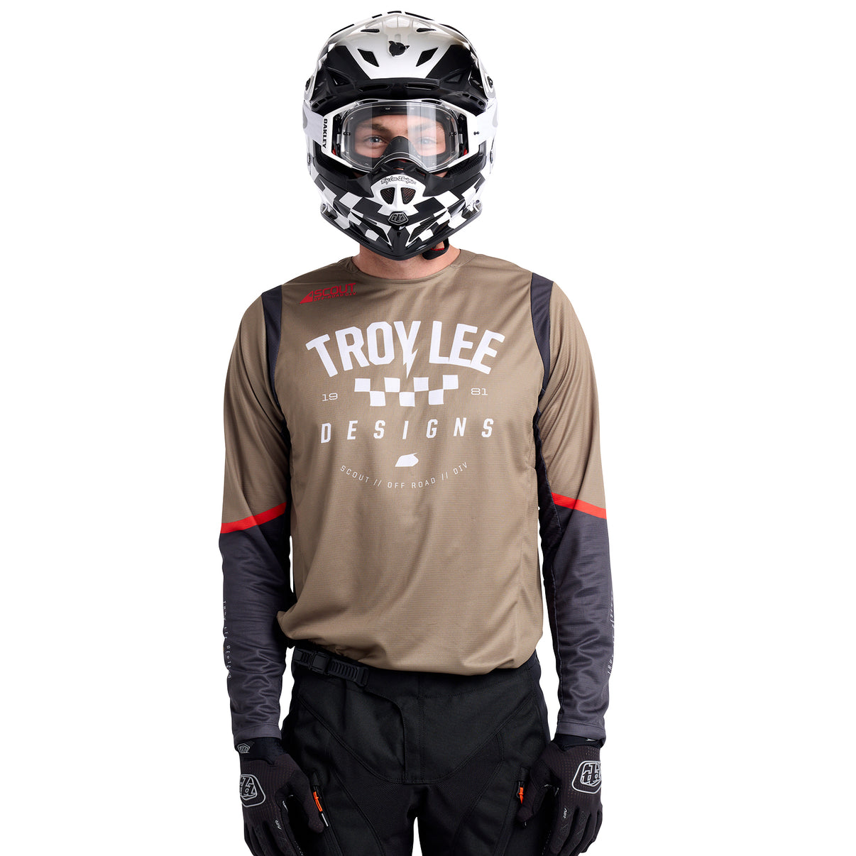TLD Scout GP Jersey Ripper Tarmac