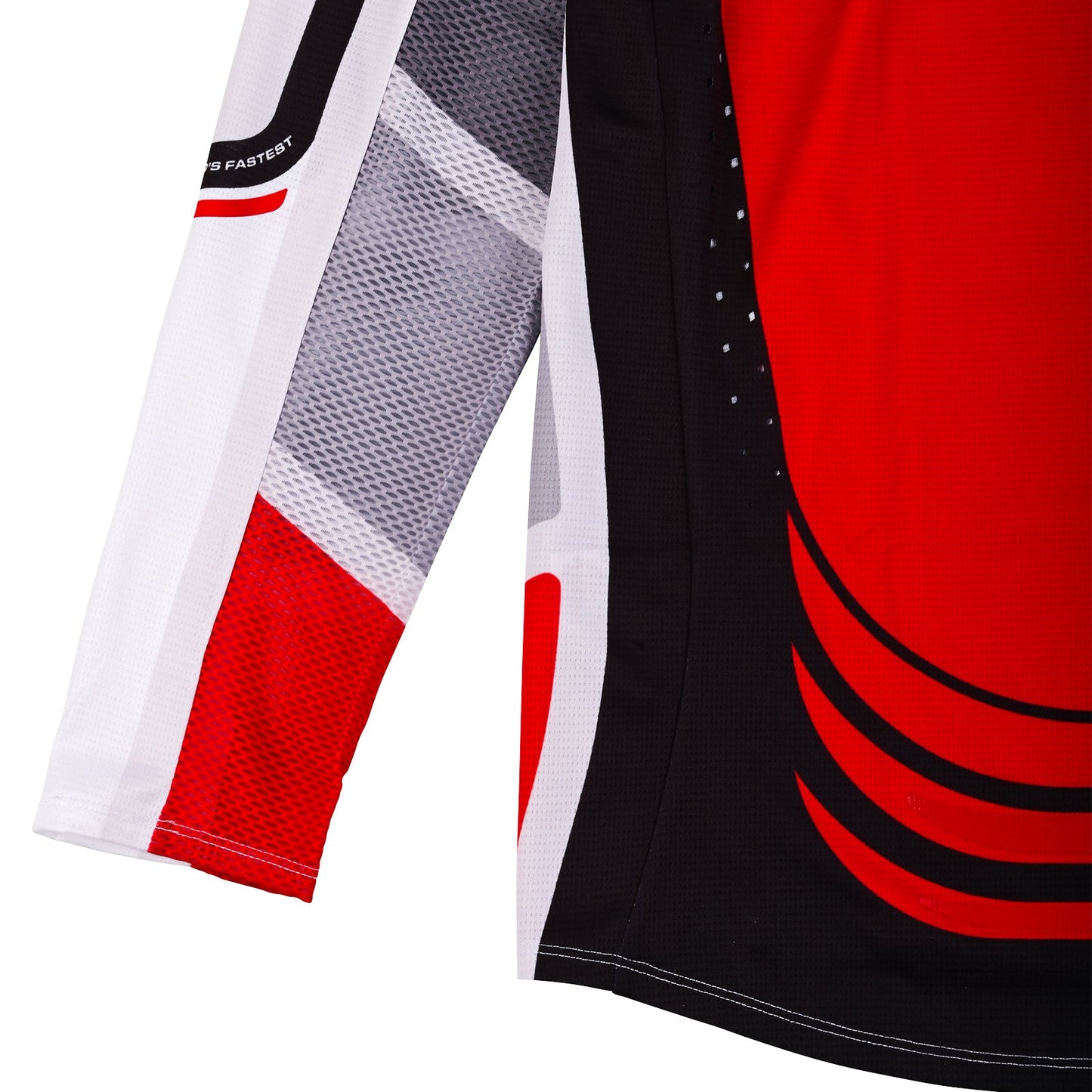 TLD SE Pro Jersey Wavez Off-White / Red