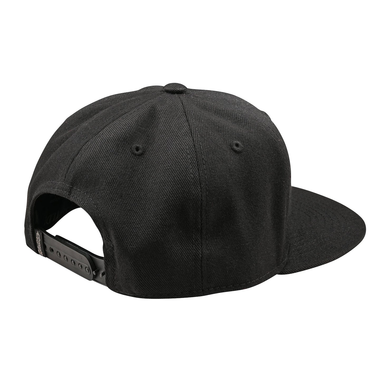 TLD Flat Bill Snapback Badge Black