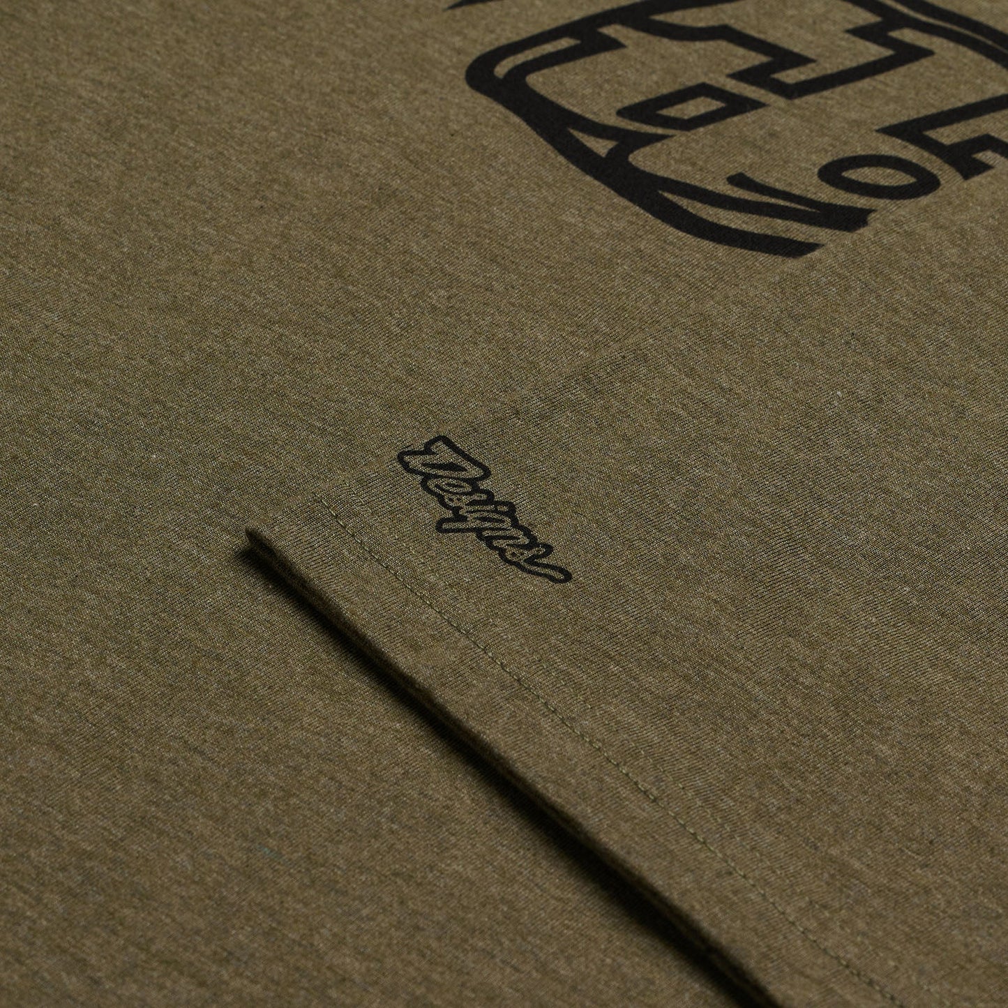 TLD Short Sleeve Tee Badge Olive Heather