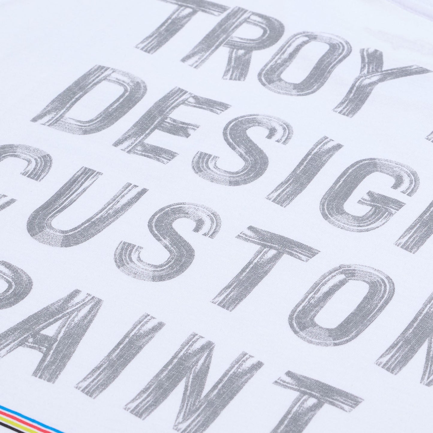 TLD Short Sleeve Tee Paint Shop White