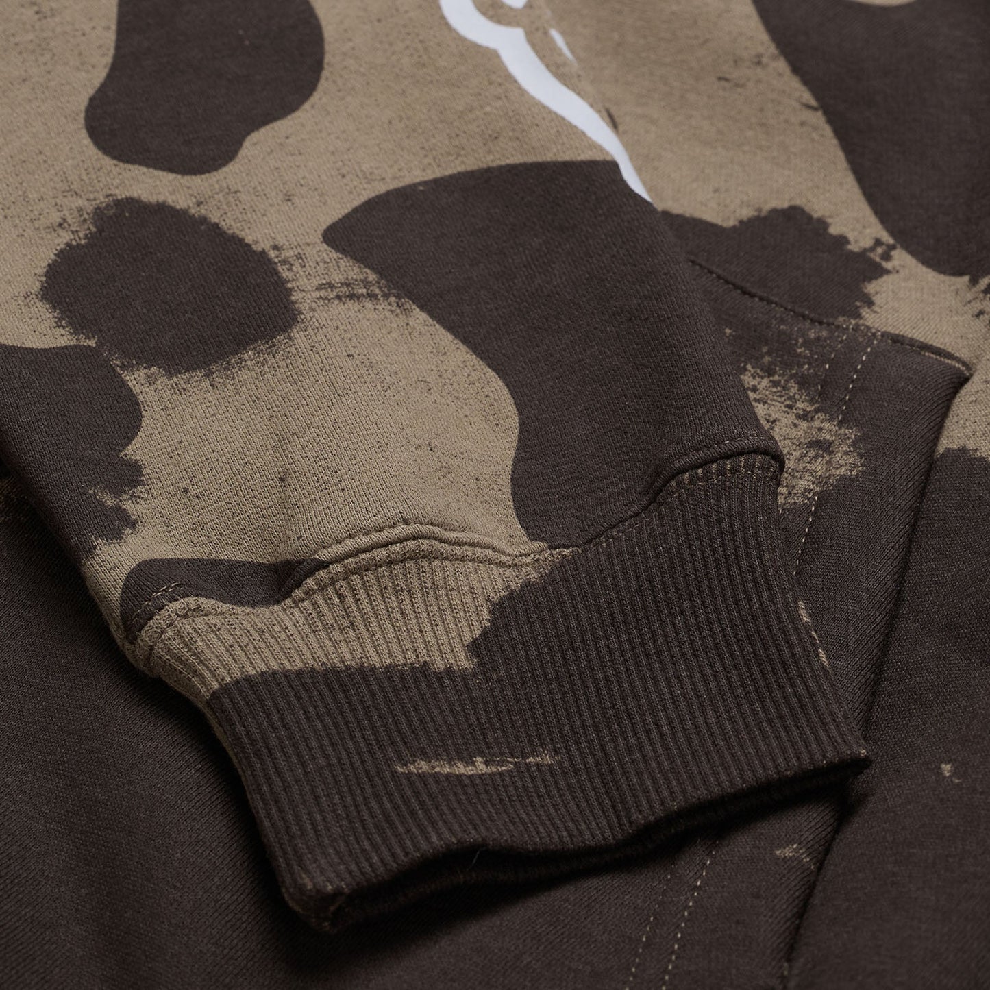 TLD Zip Up Hoodie Branded Olive Camo