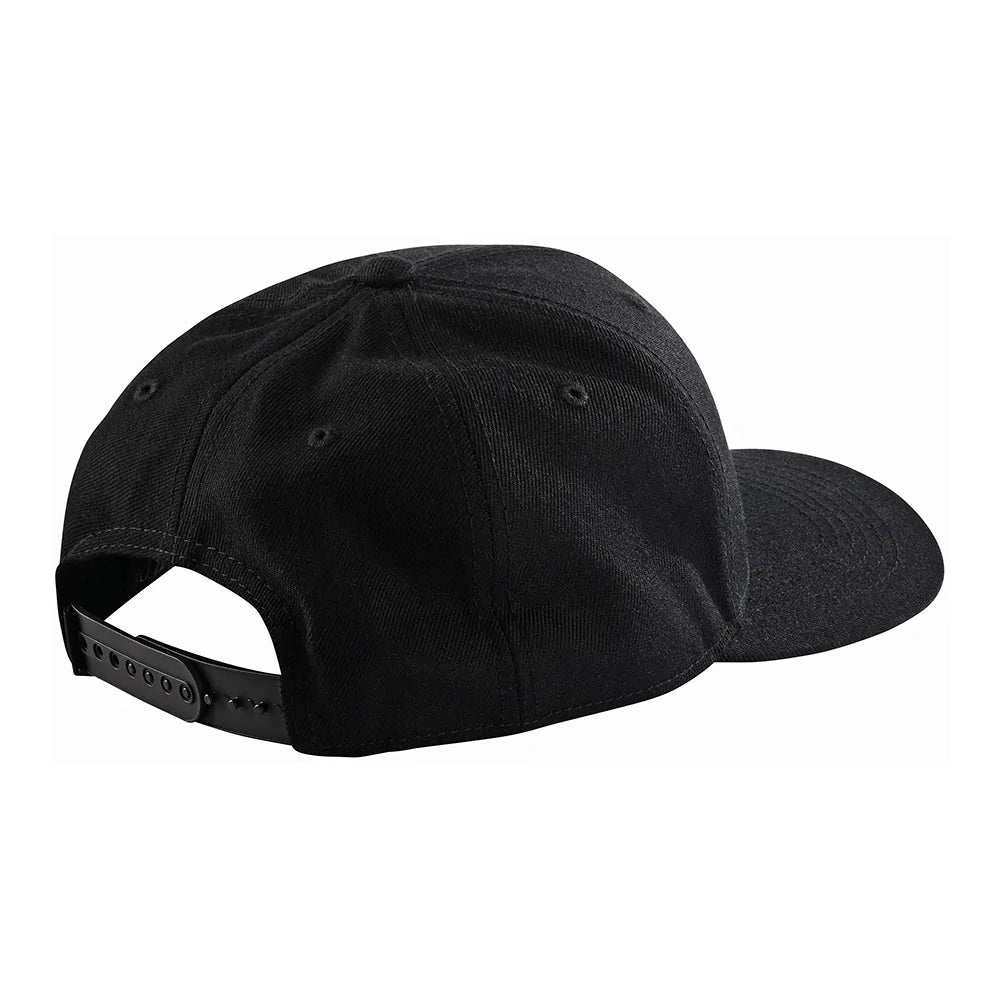 TLD Snapback Hat Crop Black / Charcoal