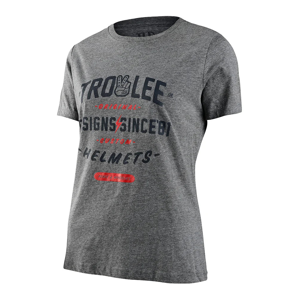 Troy Lee Womens Short Sleeve Roll Out Deep Heather