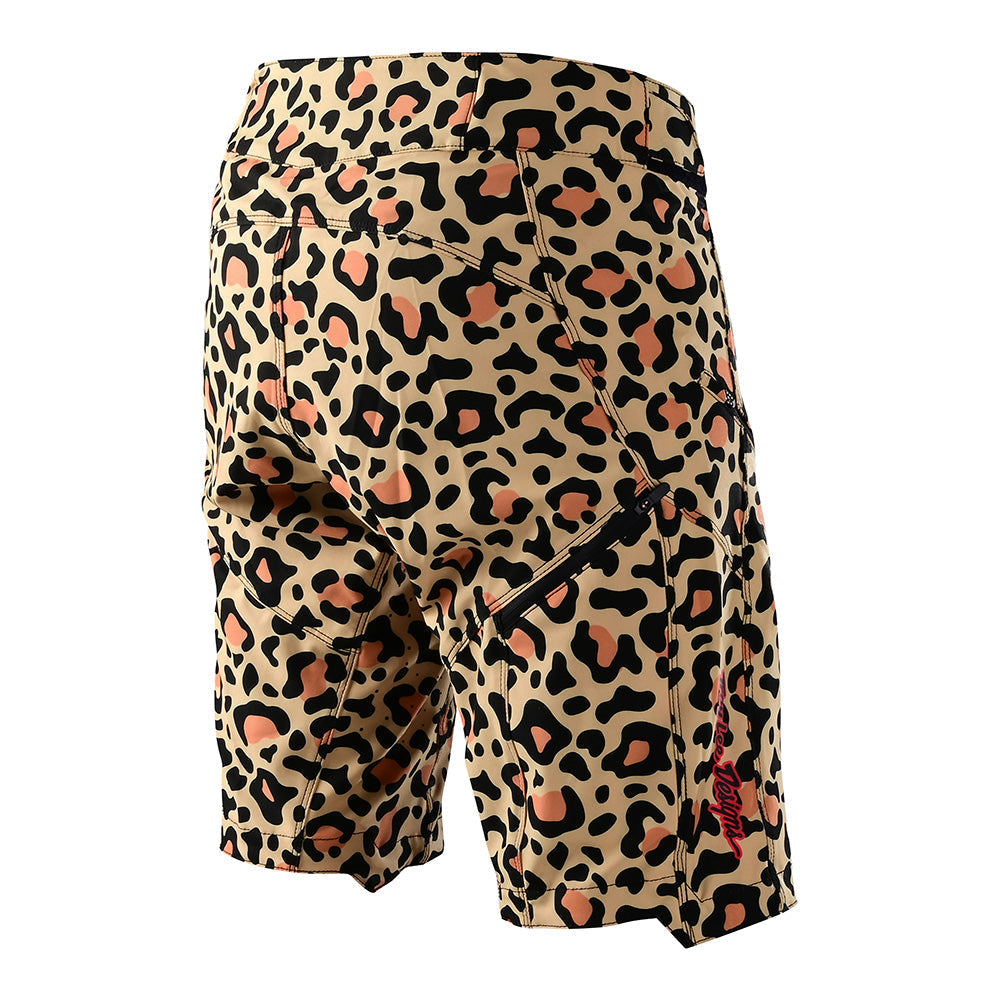 Womens Lilium Short W/ Liner Leopard Bronze