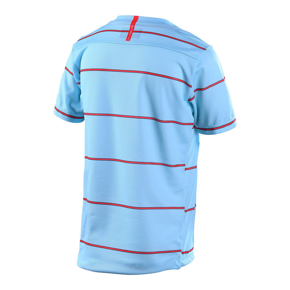 Troy Lee YOUTH FLOWLINE SHORT SLEEVE JERSEY REVERT Water