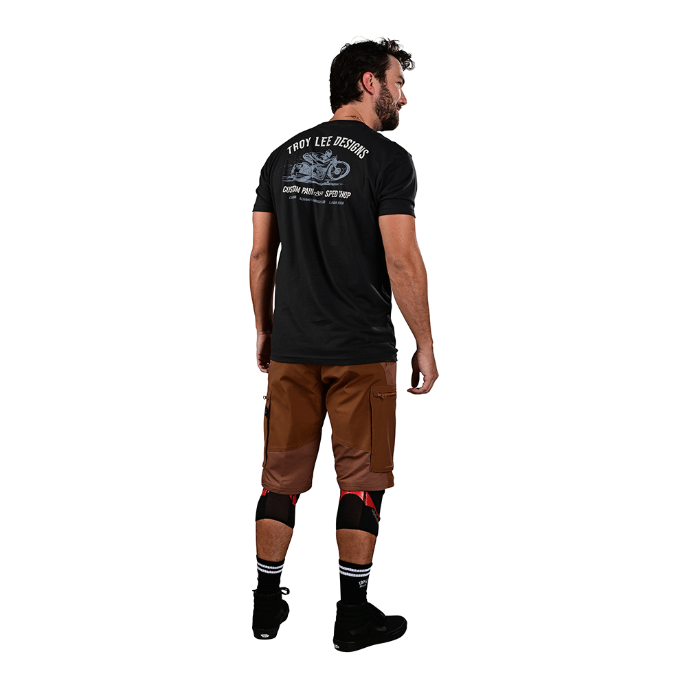 Troy Lee Ruckus Short W/Liner Solid Dark Canvas