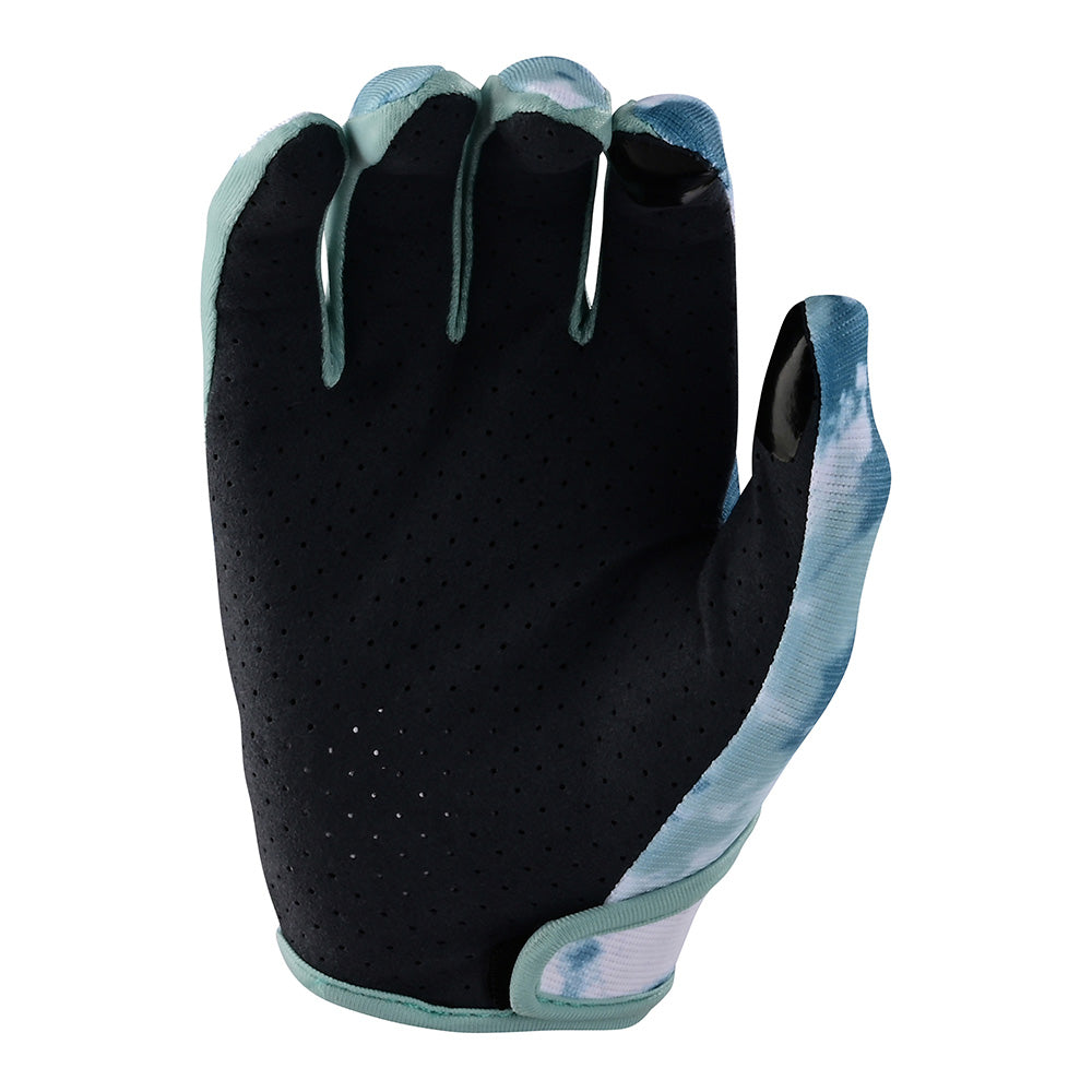 Troy Lee FLOWLINE GLOVE PLOT Blue Haze