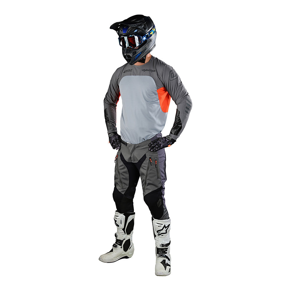 Troy Lee SCOUT SE PANT SOLID GREY/BLACK