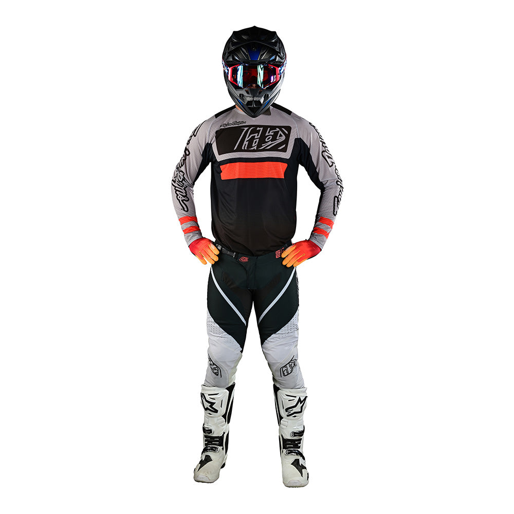 Troy Lee SE PRO PANT LANES BLACK/ORANGE