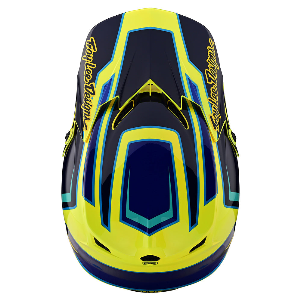 Troy Lee YOUTH GP HELMET NO MIPS RITN YELLOW