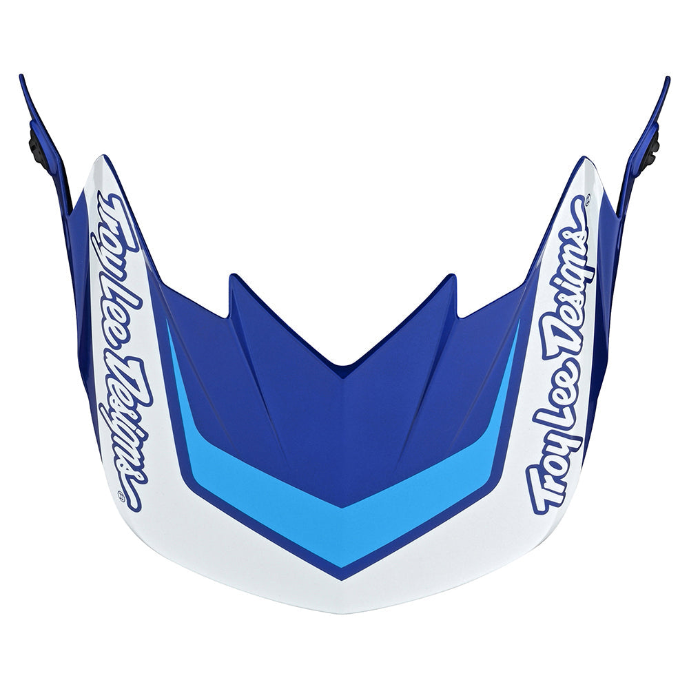 Troy Lee GP VISOR OVERLOAD Blue/White
