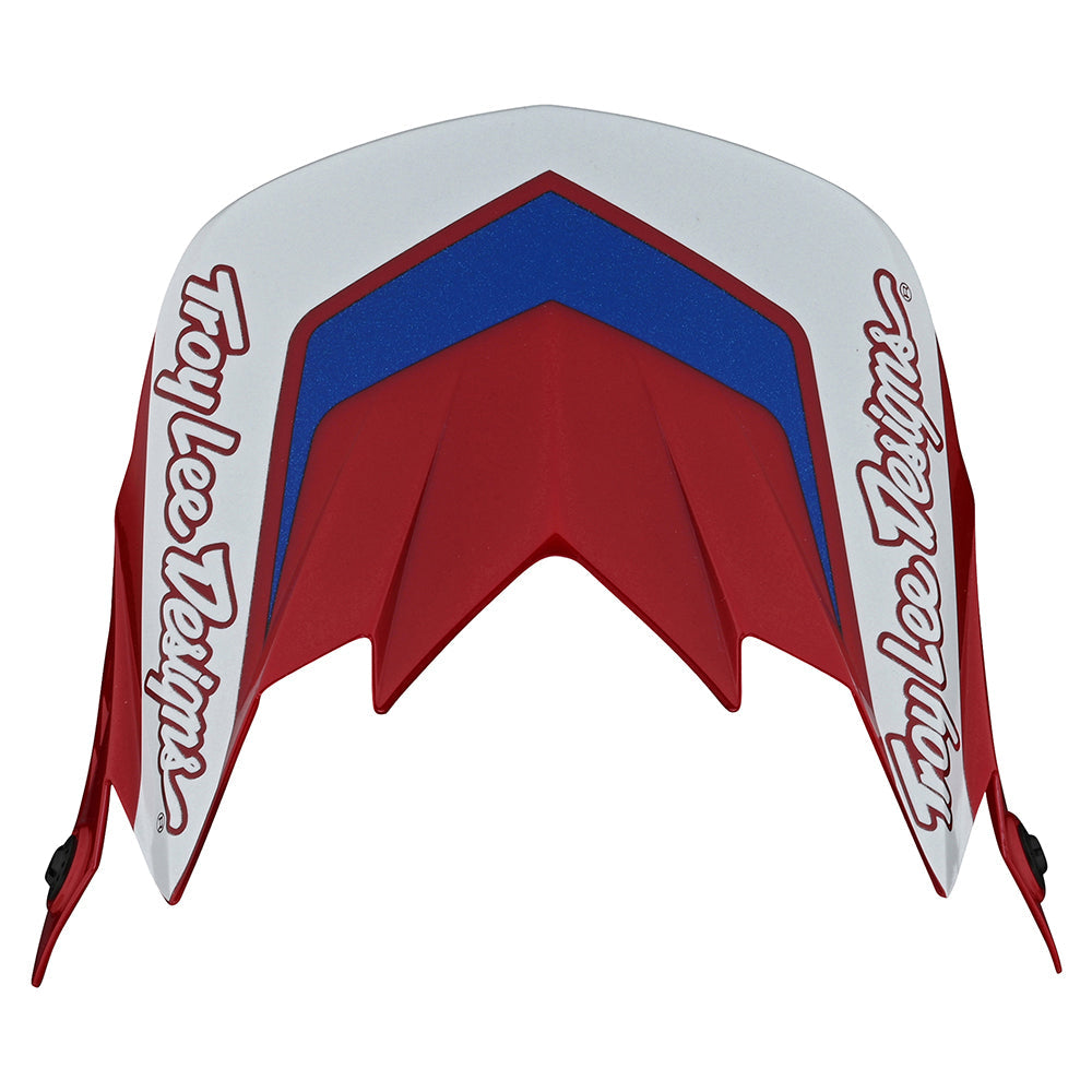 Troy Lee GP Helmet Overload Red / White