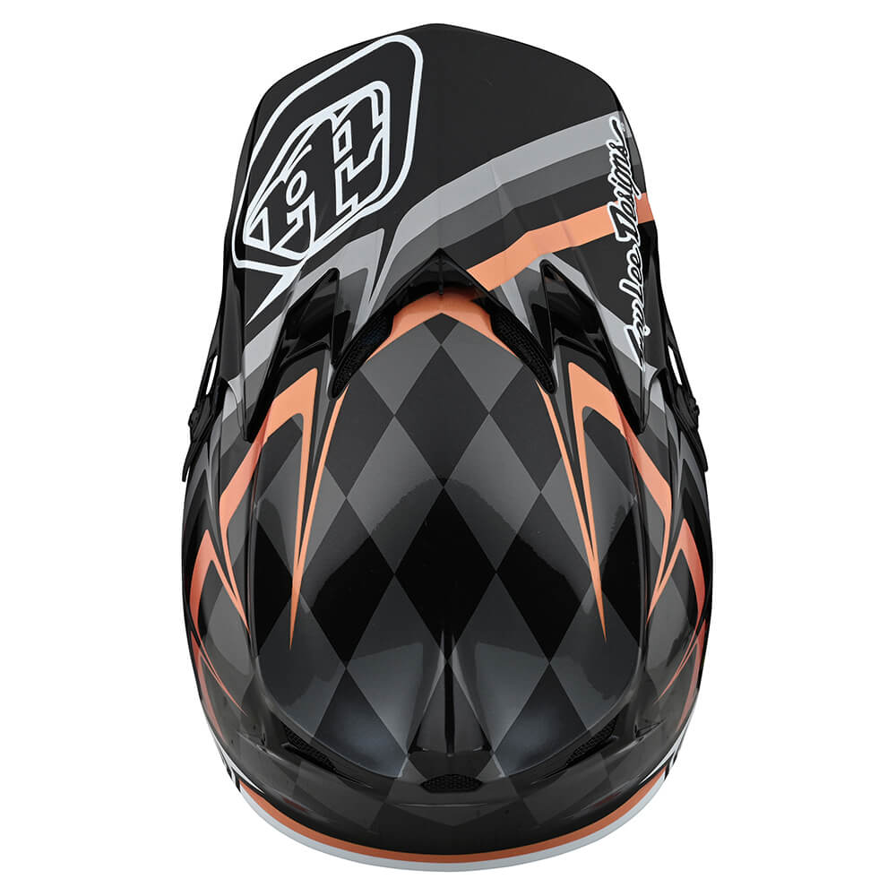 Troy Lee SE4 POLYACRYLITE HELMET WARPED Black / Copper