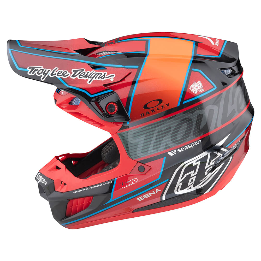 Se5 Carbon Helmet W/Mips Red – Troy Lee Designs UK