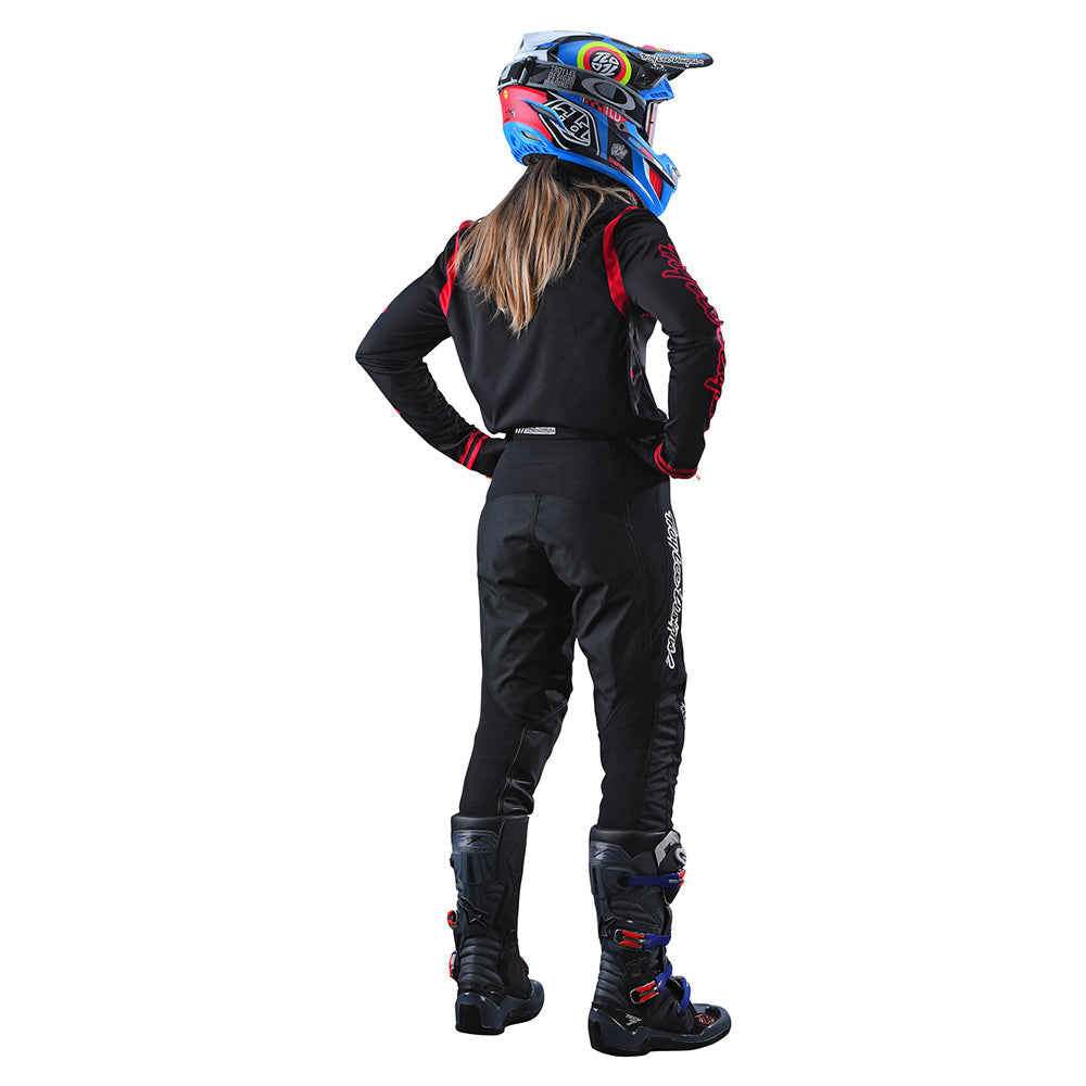 Troy Lee WOMENS GP JERSEY MONO Black/Flo Red