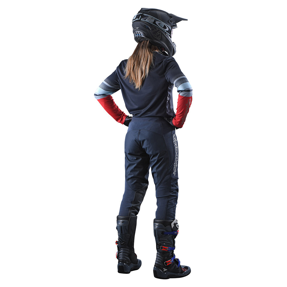 Troy Lee WOMENS GP JERSEY WARPED Charcoal