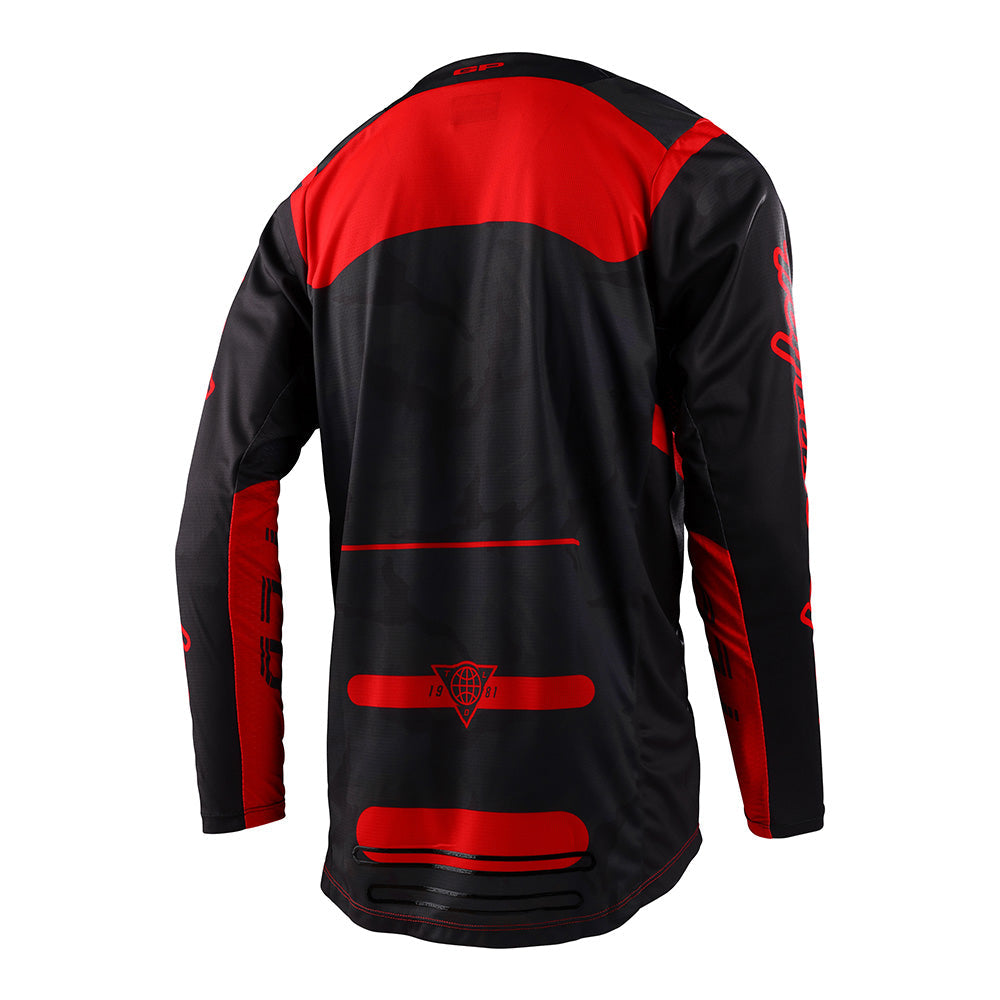 Troy Lee GP Pro Jersey Blends Camo Red / Black