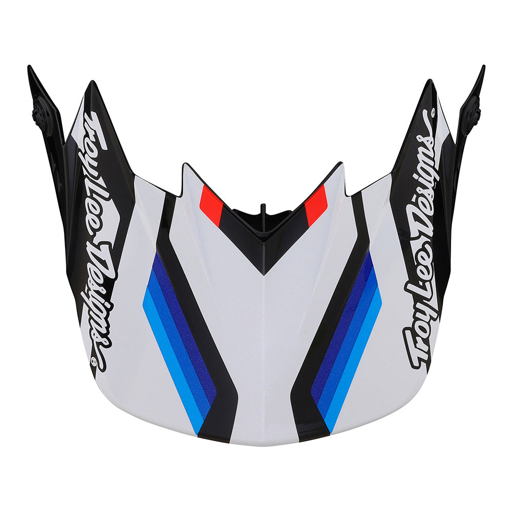 Troy Lee GP Visor Apex White / Blue