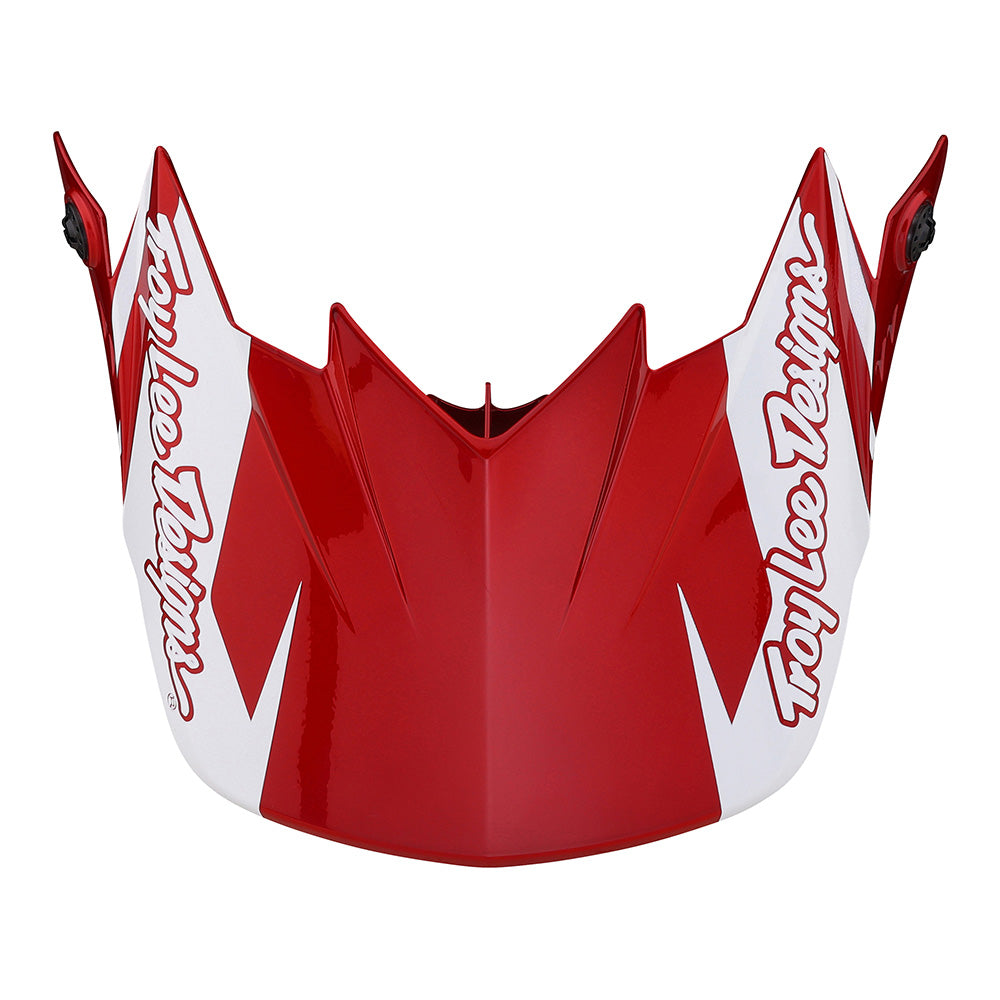 Troy Lee GP Visor Slice Red / White
