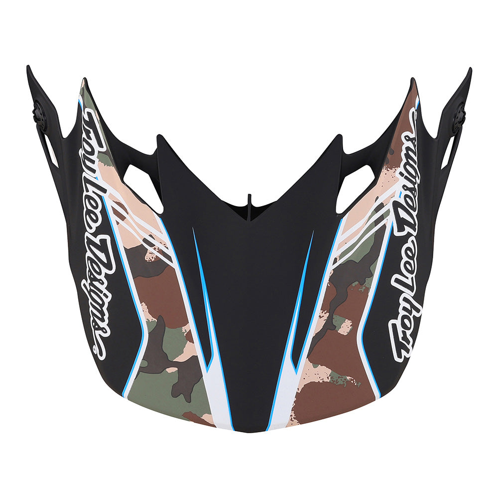 Troy Lee SE4 Polyacrylite Helmet W/MIPS Matrix Camo Black