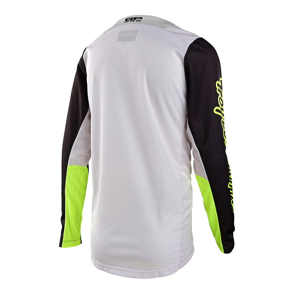 Troy Lee Youth GP Pro Jersey Boltz Fog / Flo Yellow