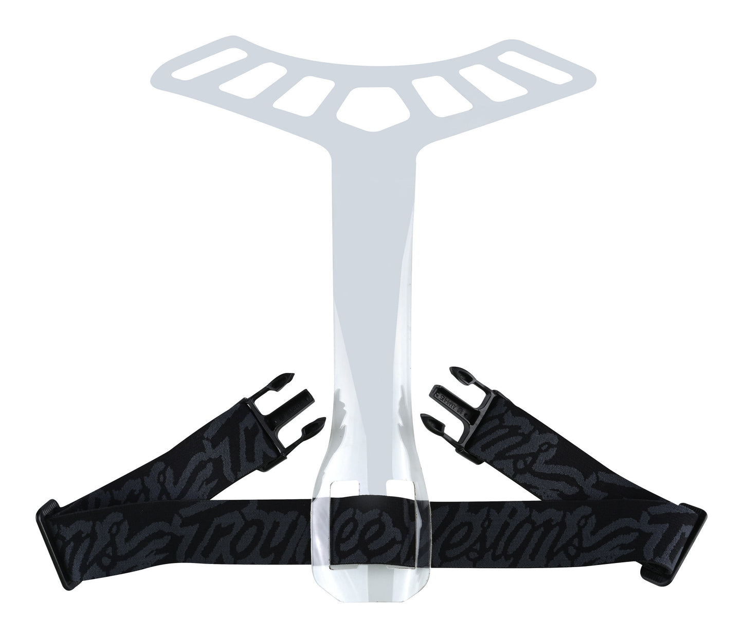 Troy Lee ROCKFIGHT BACK T-STRAP SOLID Black