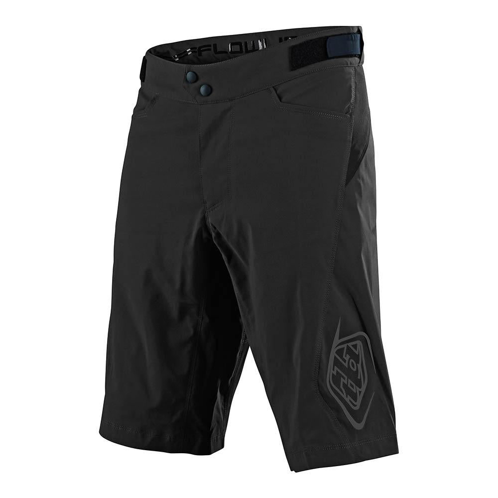 Troy Lee FLOWLINE SHORT SHELL SOLID Black