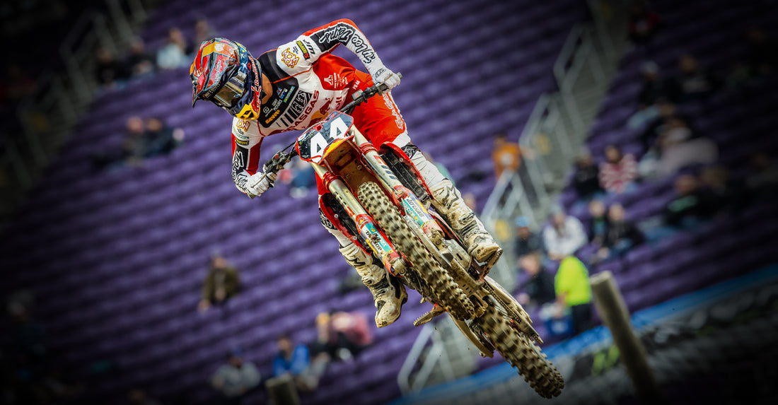 TROY LEE DESIGNS/RED BULL/GASGAS FACTORY RACING ENJOY A DECENT NIGHT IN MINNESOTA