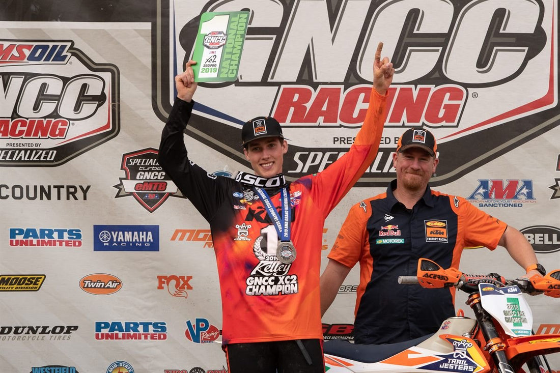 BEN KELLEY CLINCHES BACK-TO-BACK XC2 250 PRO CHAMPIONSHIP AT BLACK SKY GNCC