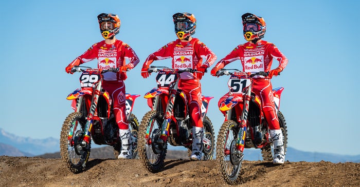 TROY LEE DESIGNS/RED BULL/GASGAS FACTORY RACING TEAM ANNOUNCEMENT
