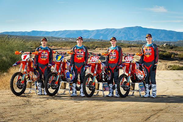 KTM Factory Off Road 2020 Team Lineup