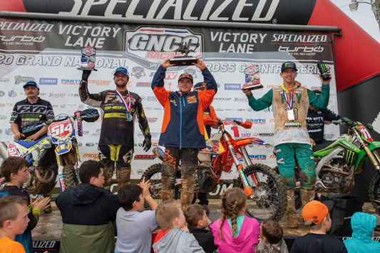 KAILUB RUSSELL SEALS THIRD-CONSECUTIVE GNCC VICTORY