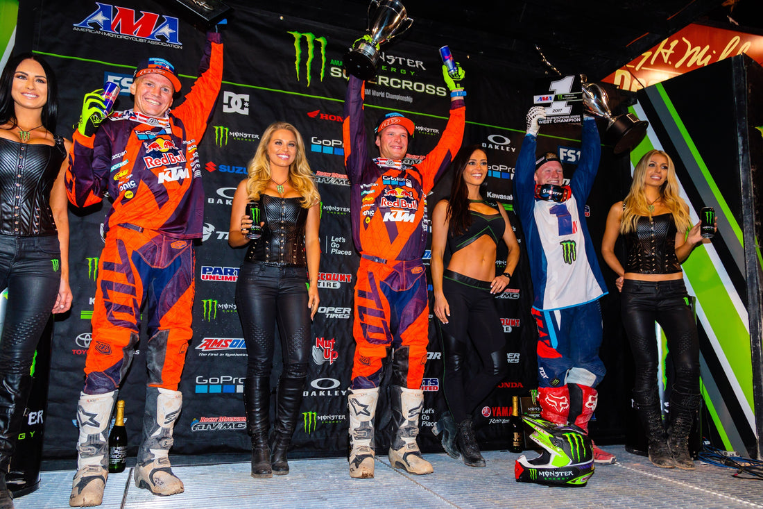 Troy Lee Designs/Red Bull/Go Pro/KTM Goes 1-2