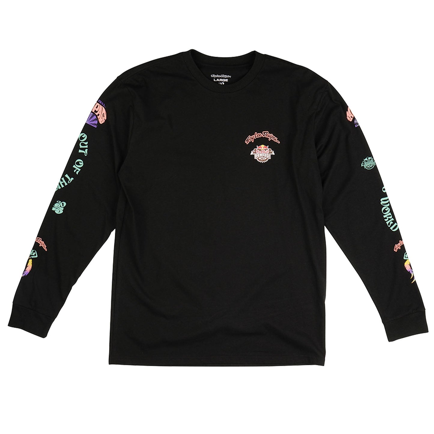 Long Sleeve Tee Troy Lee Designs X Redbull Rampage Valley of Gods Black